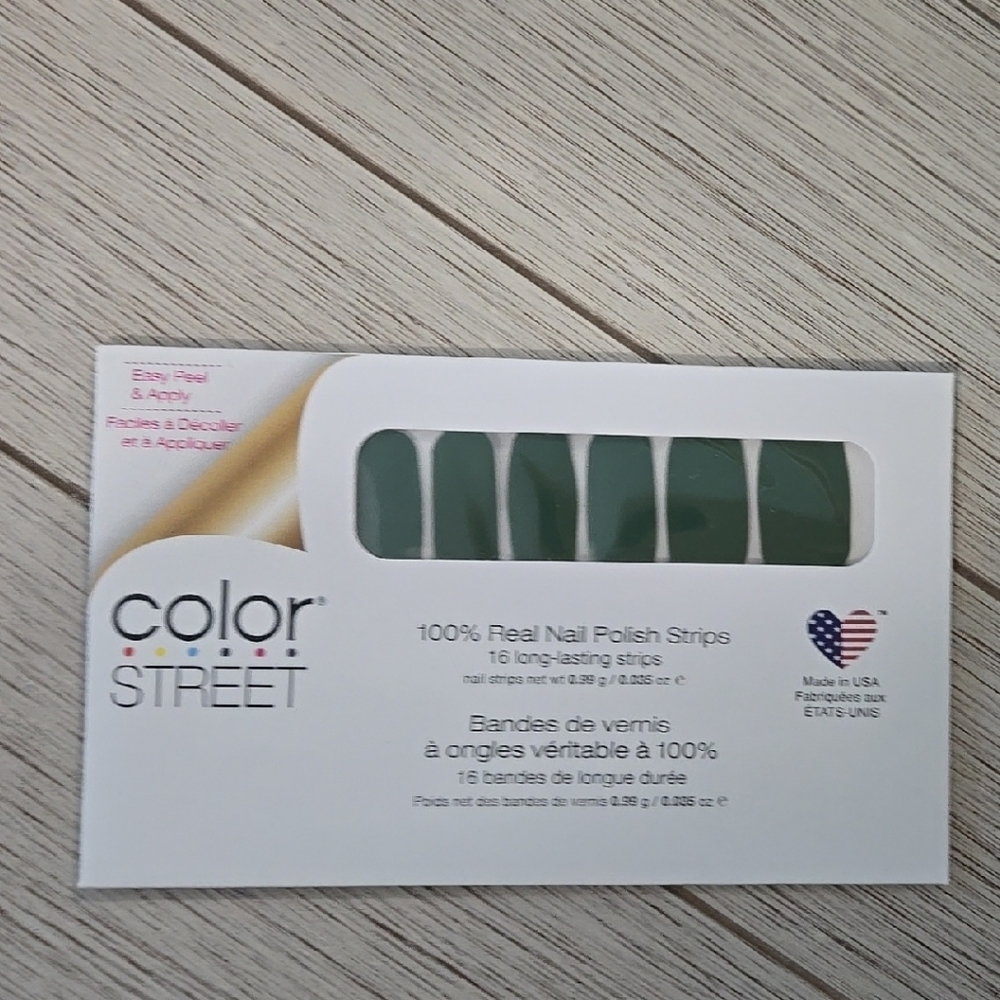 NEW Color Street Green Jungle Escape Nail Strips